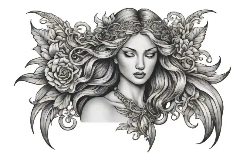 Virgo Goddess Surrounded