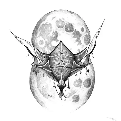 Stingray Under The Moon