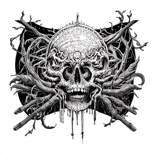 Based On The Album Cover Of Language By The Contortionist