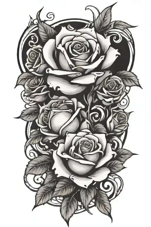 Roses Tribal Inspired