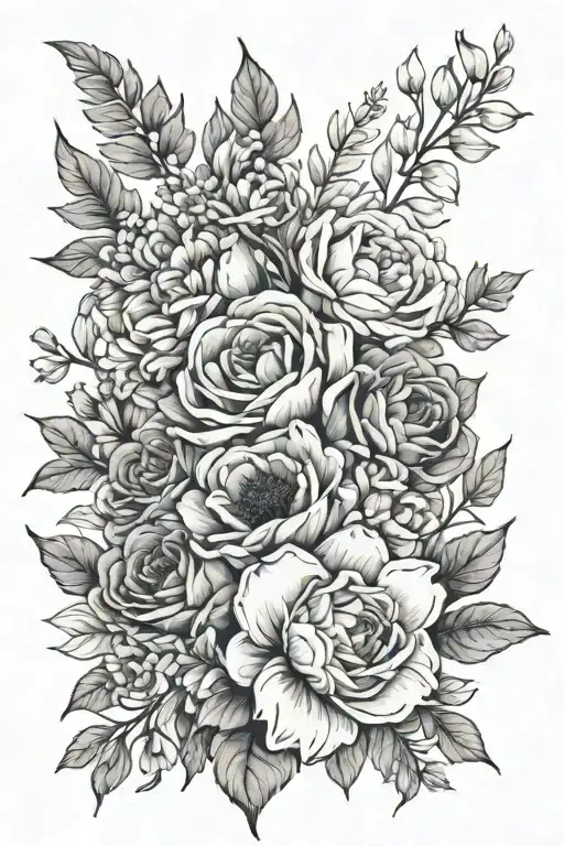 Birth Flower Bouquet