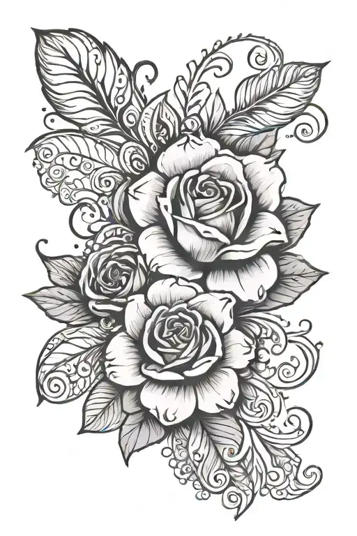 Wedding Finger Tattoo Design