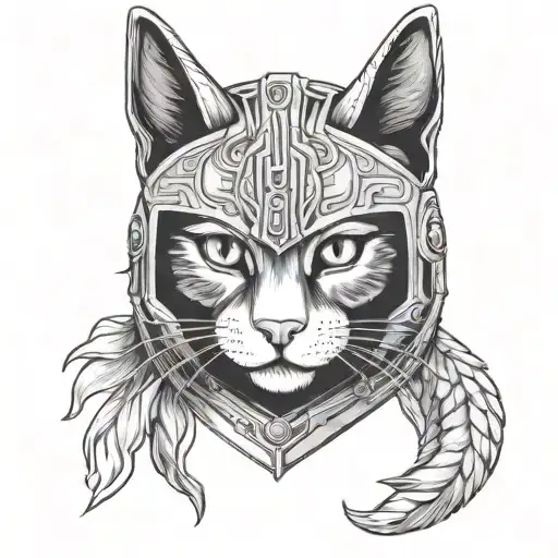 Cat And Loki Helmet