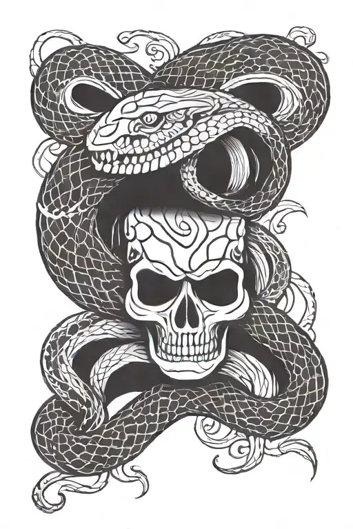 Snake Ghost Minimalist