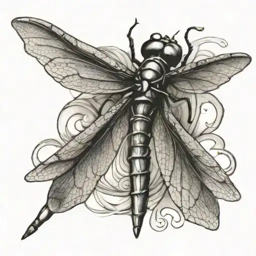 Dragonfly With Armor