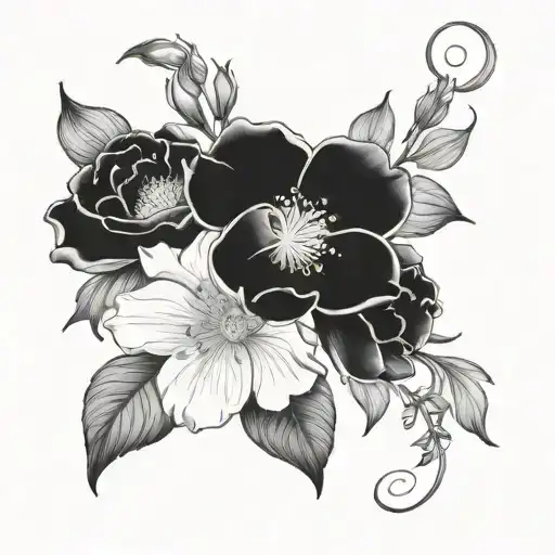 Birth Flowers Of The Months August Feb July And December