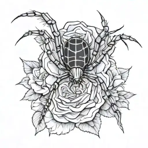 Spider And Rose