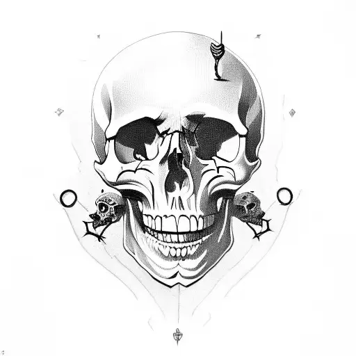 Skull And Clowns