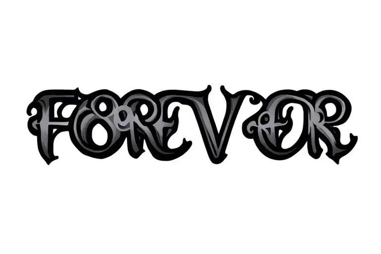 Forever Figure 8 Symbol