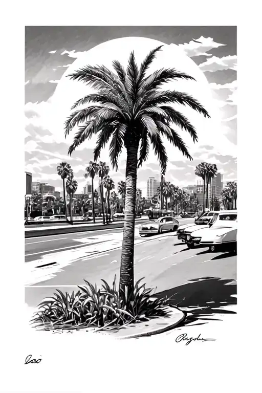 Palm Tree In Los Angeles
