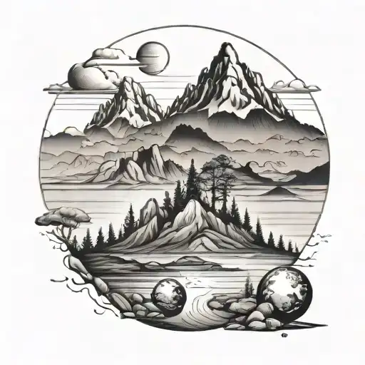 Landscapes Different In Bubbes