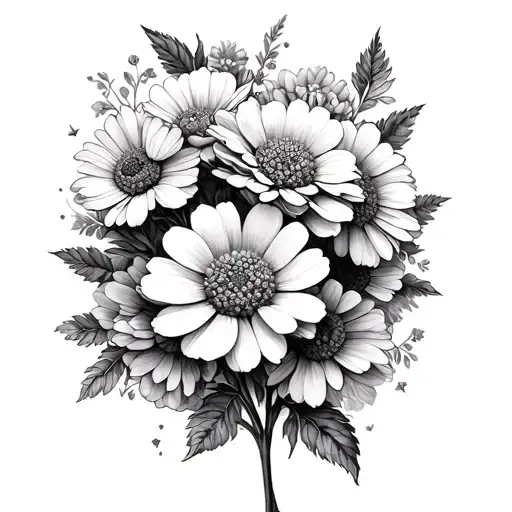 Multiple Marigolds Very Girly And Dainty But Detailed