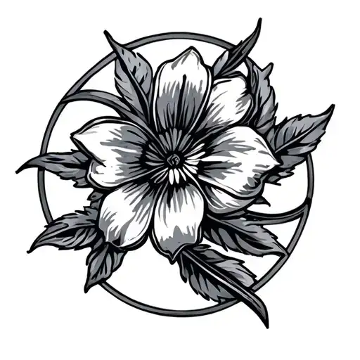 Fleur Alliance Symbol In The Middle