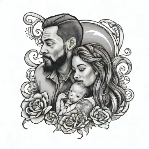 Dad Daughter Marley Born