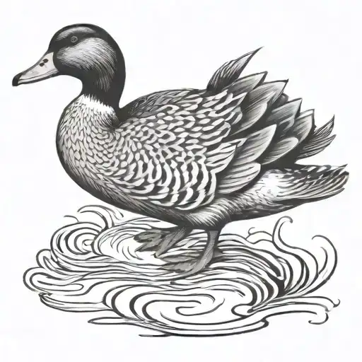 Water Off A Ducks Back