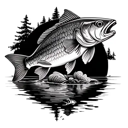 Something With Nature And Fishing