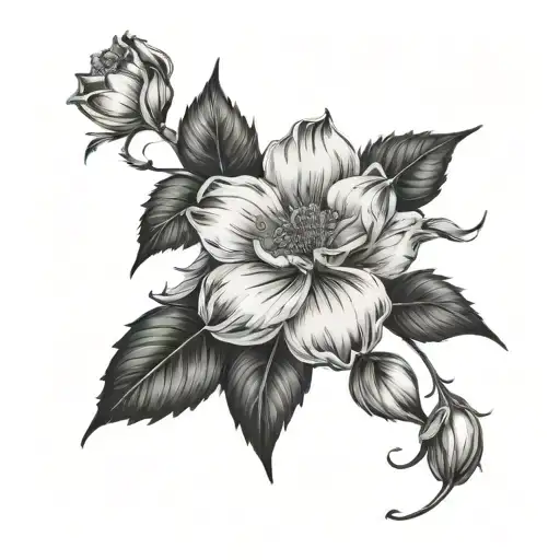 September Birth Flower Bundle With No Stem