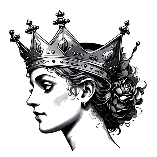 B With Crown