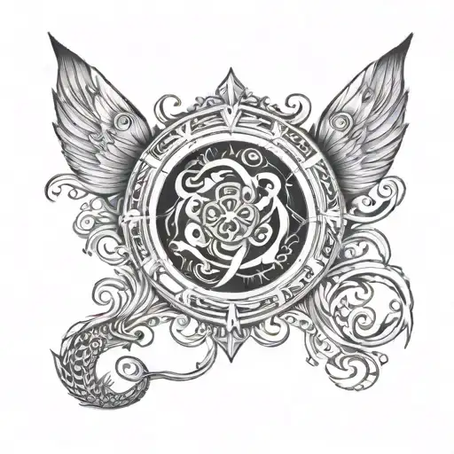 Nordic Pisces Zodiac Sign