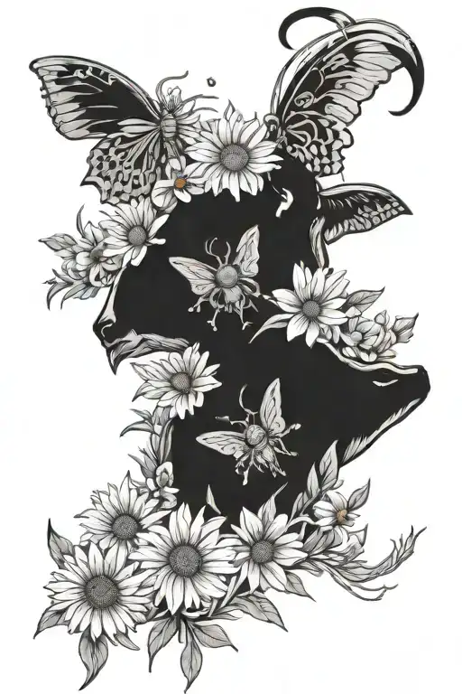 Daisies With Taurus And Virgo Zodiac Sign