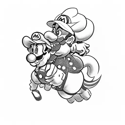 Super Mario Riding Deere