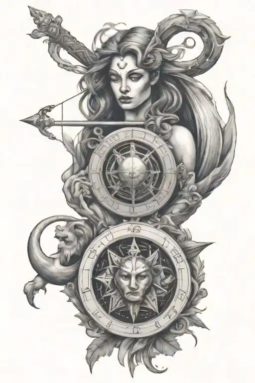 Gemini Sagittarius Leo Zodiac Sign