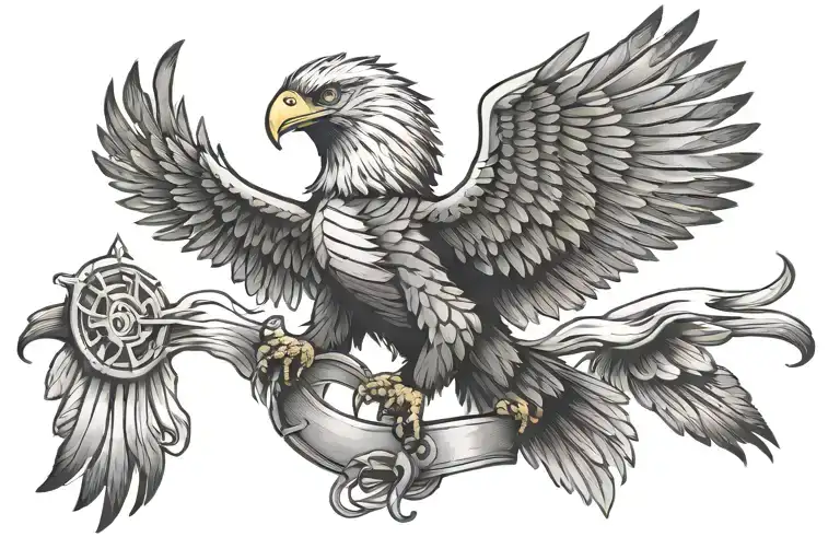 Band Heartbeat Eagle Soaring