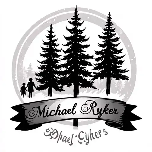 My Wife's Name Written Dori And Three Kids Michael Ryker Cypress Tattoo For Arm