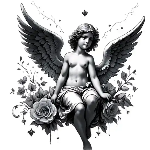 Cupid Angel Wings