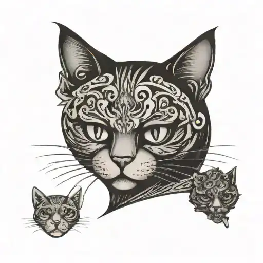 Gothic Cat Flash Sheet