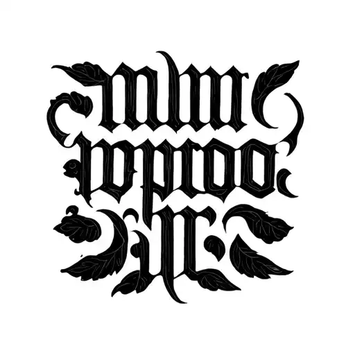 Two Word Ambigram Generator