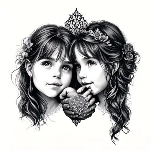 Czech Republic Daughter Holding Hands