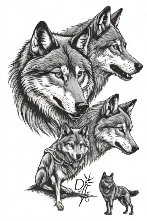 Father Wolf 2 Kids And One Is Type 1 Diabetic Written