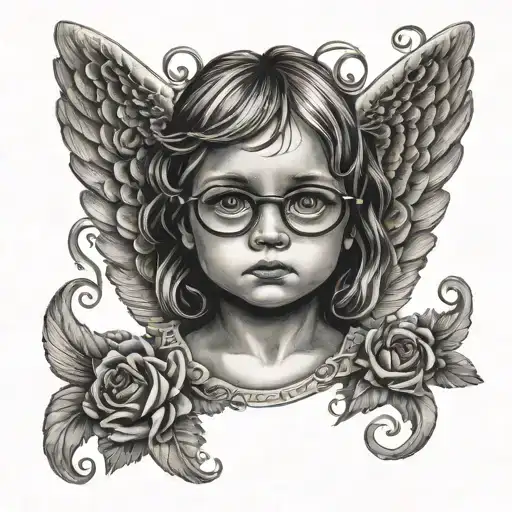 Little Angel With Four Eyes