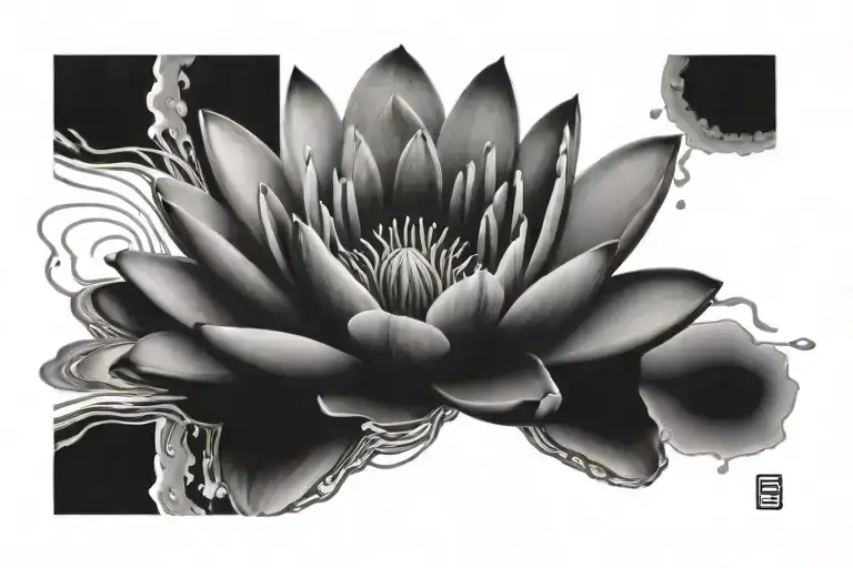 Water Lily And Cancer Zodiac Sign