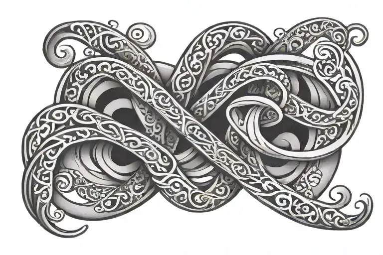 Infinity Symbol With Sharon Written Inside