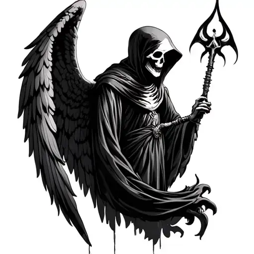 Grim Reaper Angel
