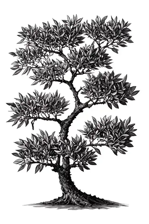 Olive Tree Minimalist