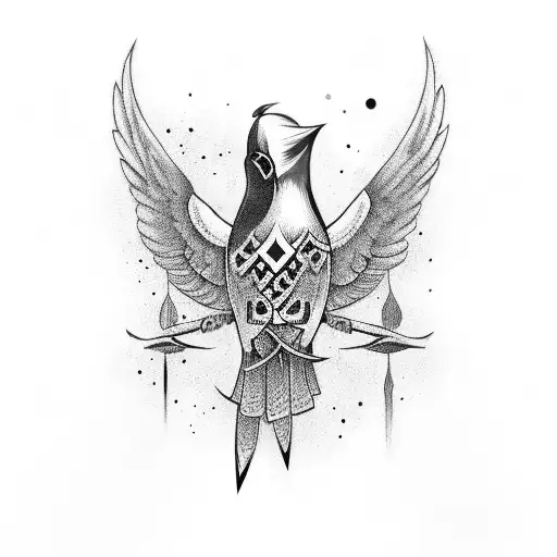 Bird And Ace Of Spades