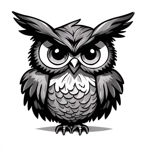 Cartoon Owl