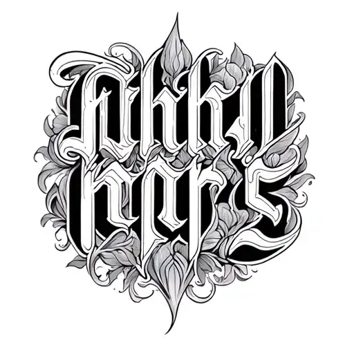 Two Word Ambigram Generator