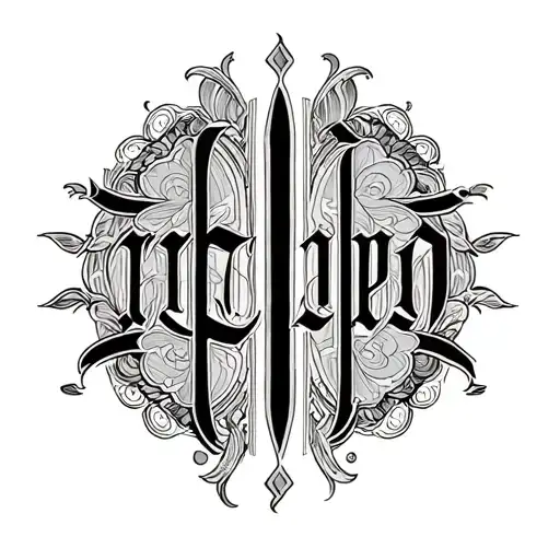 Two Word Ambigram Generator