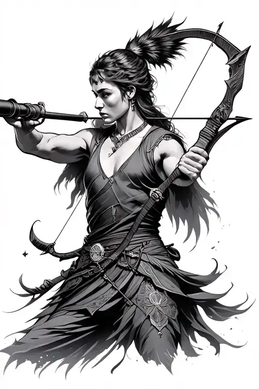 Sagittarius Archer Shooting