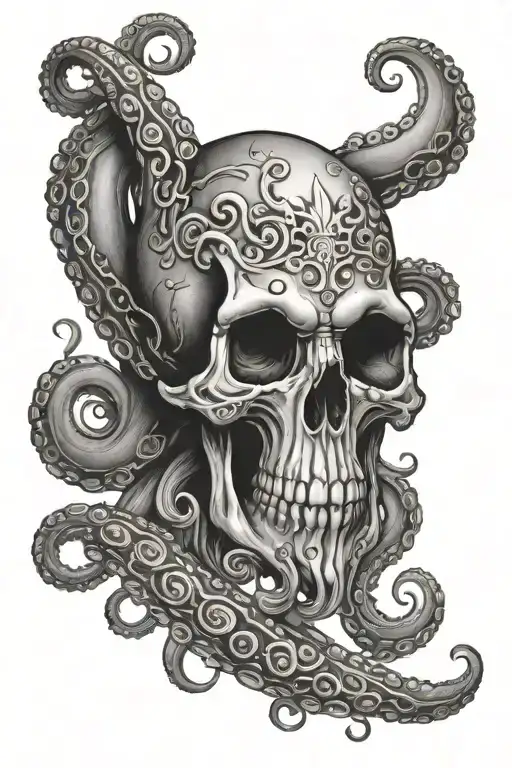 Skull Octopus