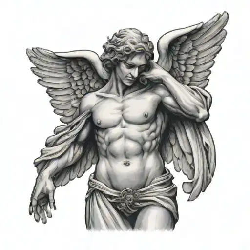 Headless Angel Holding