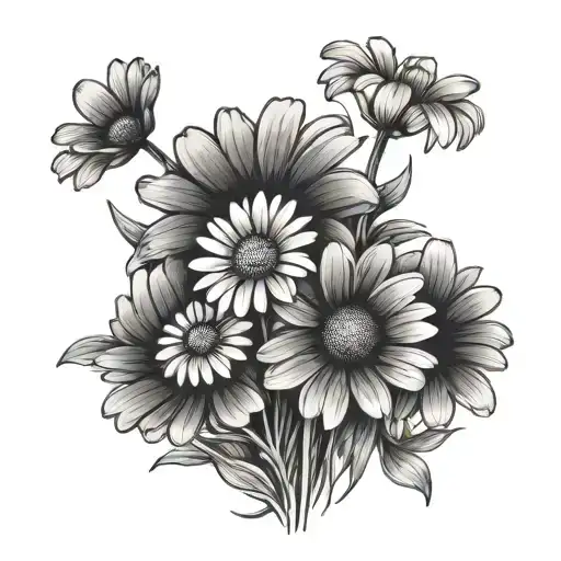Daisy Flowers Minimal