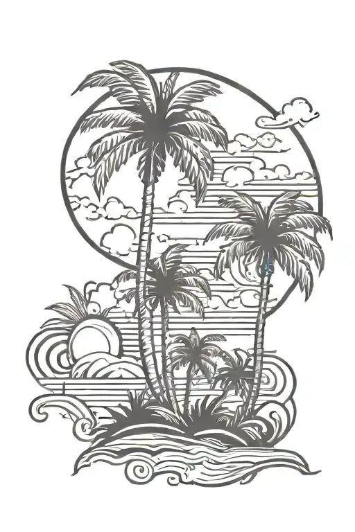 Memory Abou Trips To Florida In Orlando And Daytona With Palm Trees