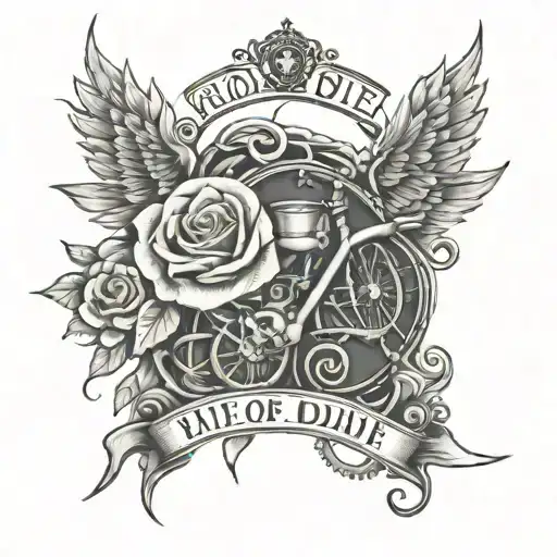 Ride Or Die With Something That Symbolizes Union And Loyalty