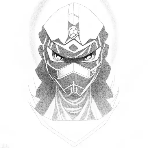 Sombra De Rick Como Itachi Uchiha Sobre Poste