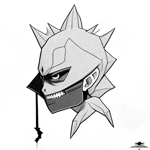 Sombra De Rick Como Itachi Uchiha Sobre Poste